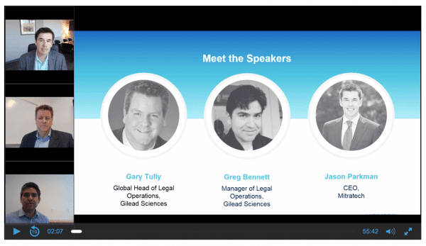Gilead Webinar Participants Gilead Legal Technology Webinar Participants